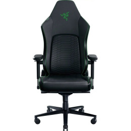 Razer ISKUR V2 Green - Leather Gaming Chair - Lumbar Support - Memory Foam Head Cushion