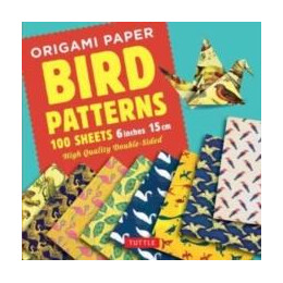 Origami Paper 100 Sheets Bird Patterns 6" (15 cm)