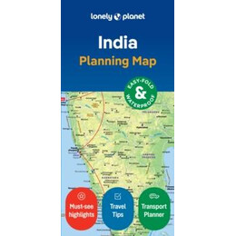 Lonely Planet India Planning map