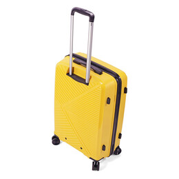 Σετ 3 Βαλίτσες με Προέκταση BENZI Κίτρινο BZ5710
