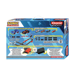 Carrera Go!!! Set: Sonic - Battery Operated 1:43 (20063520)
