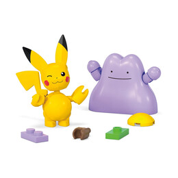 Mattel Mega Pokemon - Ditto &Amp; Pikachu Pokeballs (Jct43)
