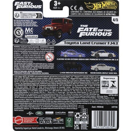 Mattel hot Wheels Premium: Fast &Amp; Furious - Toyota Land Cruiser Fj43 (Hrt96)