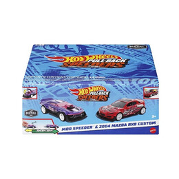 Mattel hot Wheels: Pull-Back Speeders - Muscle and Blown  Alpha Pursuit (Hpr97)