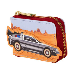 Loungefly Universal: Back to the Future 40th Anniversary Delorean Accordion Wallet (Btfwa0003)
