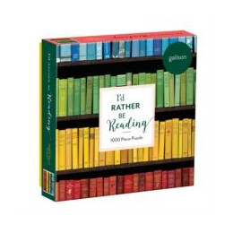 I'd Rather be Reading 1000 Piece Puzzle in Square box