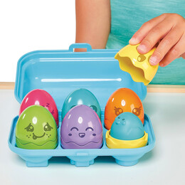 As Βρεφικό Παιχνίδι Αυγοθήκη Χρωματιστή Toomies (Sleeve) (1000-73563)