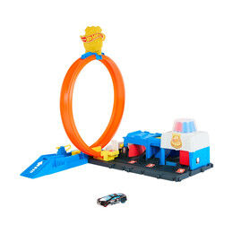 Mattel hot Wheels Monster Trucks: City Σούπερ Αστυνομικό Τμήμα (Jbm71)