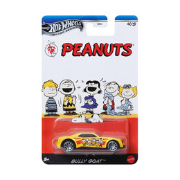Mattel hot Wheels: Silver Series Peanuts 75th - Bully Goat Vehicle (Jcb83)