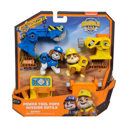 Spin Master paw Patrol: Rubble &Amp; Crew - Power Tool Pups Mission Outils (6071661)