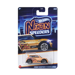 Mattel hot Wheels: Neon Speeders - Mini Cooper s Challenge (Jby96)