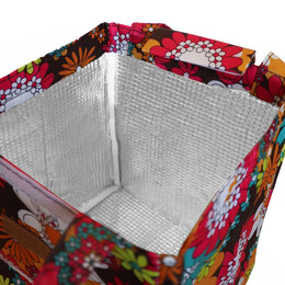 Ισοθερμική Τσάντα Φαγητού 8Lt Amber Flowers AM3005