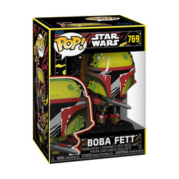 Funko Pop! Star Wars: Star Wars - Boba Fett (Retro) #769 Bobble-Head Vinyl Figure