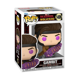Funko Pop! Marvel: Deadpool &Amp; Wolverin - Gambit #1496 Bobble-Head Vinyl Figure