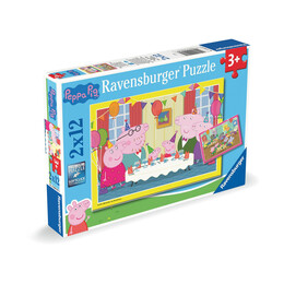 Ravensburger Puzzle: Πέππα και Φίλοι (2x12 Pcs) (12004017)