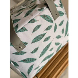 Ισοθερμική Τσάντα Φαγητού 6Lt Amber White Leaves AM3010