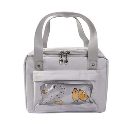 Ισοθερμική Τσάντα Φαγητού 6Lt Amber Grey Chick AM3010