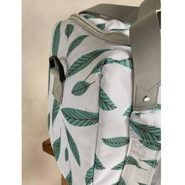 Ισοθερμική Τσάντα Φαγητού 9Lt Amber White Leaves AM3011