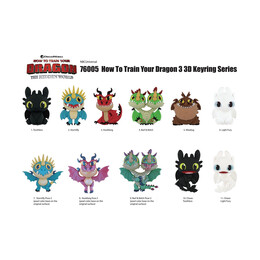 Monogram: how to Train Your Dragon (Blind Bag/random) 3d Foam bag Clips Figures