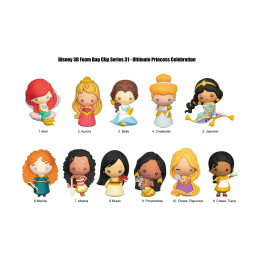 Monogram Disney: Ultimate Princess (Blind Bag/random) 3d Foam bag Clipsfigures