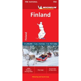 Finland - Michelin National map 754