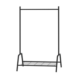 Επιδαπέδια Κρεμάστρα Selman Megapap Μεταλλική Χρώμα Μαύρο 87,6x36x136εκ.