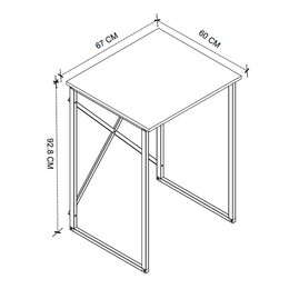 Έπιπλο Πλυντηρίου Doyle Megapap Χρώμα Pine oak 67x60x92,8εκ.