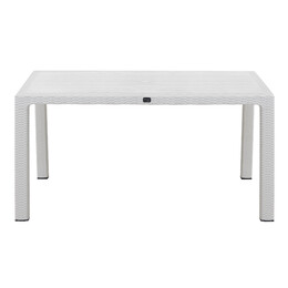 Τραπέζι Πολυπροπυλενίου Kalan Megapap Χρώμα Λευκό 150x90x75εκ.