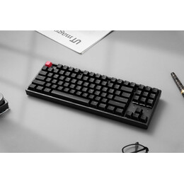 Keychron K8 V2 (K8X-J4) QMK Wireless Mechanical Keyboard Banana Switch HotSwap RGB 80% US Lay Alum