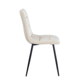 OSCAR BEIGE VELVET ΥΦΑΣΜΑ ΚΑΡΕΚΛΑ ΜΕΤΑΛΛΙΚΗ