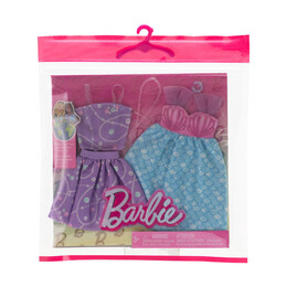 Μattel Barbie Fashions 2-Pack Clothing set - Dresses &Amp; Accessories (Hrh44)