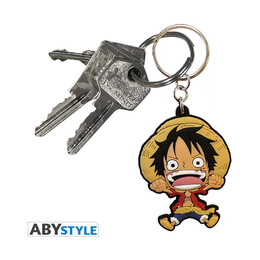 Abysse one Piece - Luffy pvc Keychain (Abykey037)