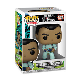 Funko Pop! Animation: the Real Ghostbusters - Winston Zeddemore #1782 Vinyl Figure