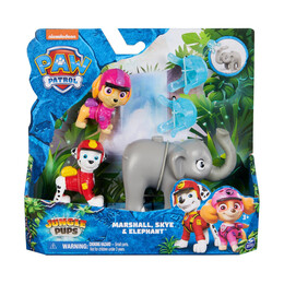 Spin Master paw Patrol: Jungle Pups - Marshall,skye &Amp; Elephant Figures (20143983)