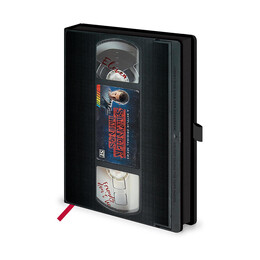 Pyramid Stranger Things - vhs Premium a5 Notebook (Sr72775)