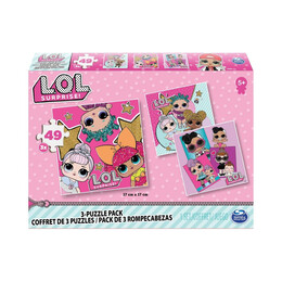 Spin Master L.o.l. Surprise!: Glitterati - 3-Puzzle Pack (49 pcs x3) (20114662)