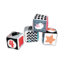 As Baby Clementoni Baby Blocks (Black  White Cubes) (1000-17321)