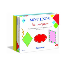 As Clementoni Montessori - Σχήματα  Κορδόνια (1024-63223)