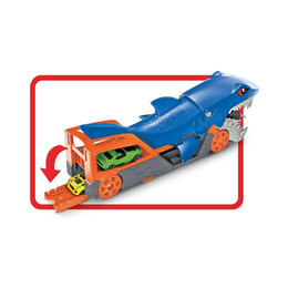 Mattel hot Wheelscity: Shark Chomp Transporter Playset (Gvg36)