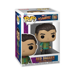 Funko Pop! Marvel: ms. Marvel - red Dagger #1080 Bobble-Head Vinyl Figure