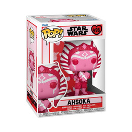 Funko Pop! Star Wars: Valentines s2 - Ahsoka #496 Bobble-Head Vinyl Figure