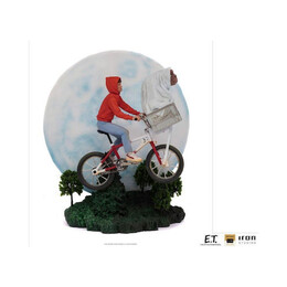 Iron Studios Deluxe: E.t. - E.t.  Elliot art Scale Statue (1/10) (Univet47421-10)