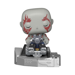Funko Pop! Marvel Deluxe: Avengers Infinity war - Guardians Ship: Drax (Special Edition) #1023 Bobble-Head Vinyl Figure