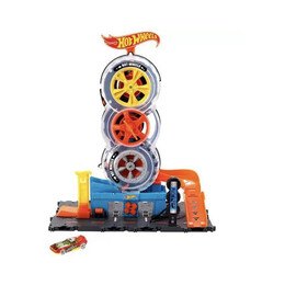 Mattel hot Wheels - Super Twist Tire Shop (Hdp02)