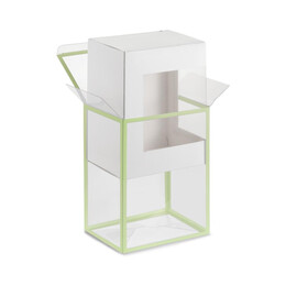 Protective Case 0,5mm Thickness for Funko Pop! Figures 4”, 12pcs Pack (Shrink Wrap) (Glow in the Dark: Green)