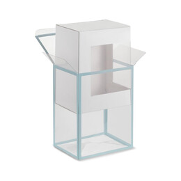 Protective Case 0,5mm Thickness  for Funko Pop! Figures 4”, 12pcs Pack (Shrink Wrap) (Glow in the Dark: Blue)