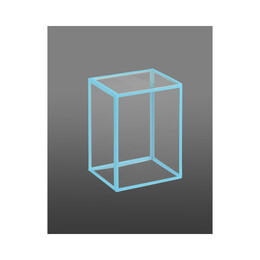 Protective Case 0,5mm Thickness  for Funko Pop! Figures 4”, 12pcs Pack (Shrink Wrap) (Glow in the Dark: Blue)