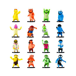 P.m.i. Gang Beasts Blindbox Collectible Figure - 1 Pack (S1) (Random) (Gb2007)