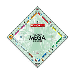 Winning Moves Monopoly - Ελλάδα Mega Έκδοση Επιτραπέζιο (Ελληνική Γλώσσα) (Wm03425-Grk)