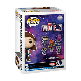 Funko Pop! What if - Captain Carter #1468 Vinyl Figure